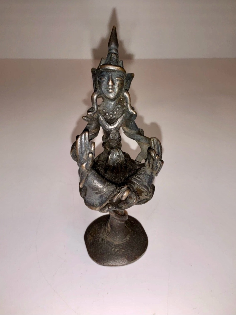 Vintage Fabulous 5” Late 19th Century Thai Bronze Figurine